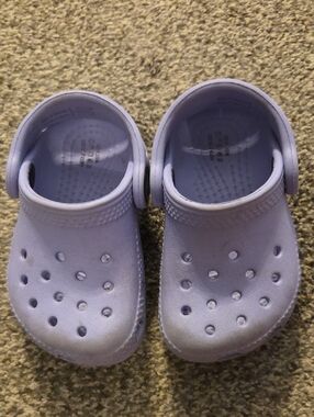 Toddler Lavender Crocs